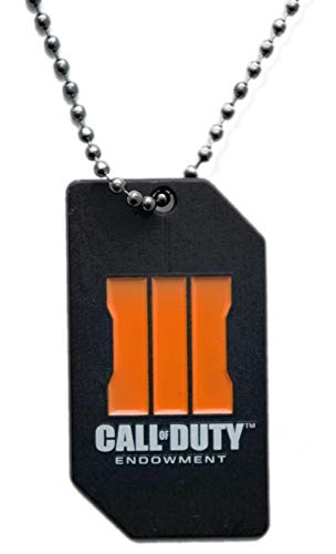 Call of Duty: Black Ops 3 Endowment Limited Edition Dog Tag COD III Pendant Necklace