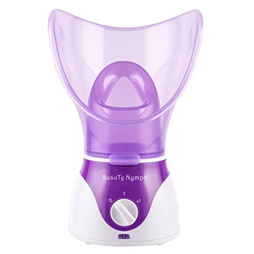Face Steamer,Beauty Nymph Spa Home Facial Steamer Sauna Pores and Extract Blackheads, Rejuvenate and Hydrate Your Skin for Youthful Complexion- Face Steaming Skincare Deep Cleanse SPA