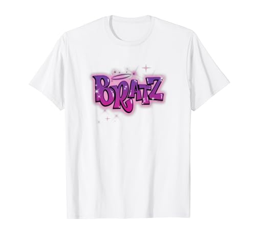 Bratz Pink Purple Sparkle Logo T-Shirt