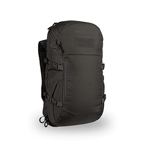 Eberlestock Jacknife Pack - Premium Tactical Backpack for Outdoor Adventures and Hunting - Durable, Versatile, and All-Weather Ready, Black