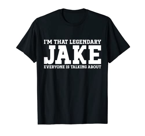 Jake Personal Name Funny Jake T-Shirt