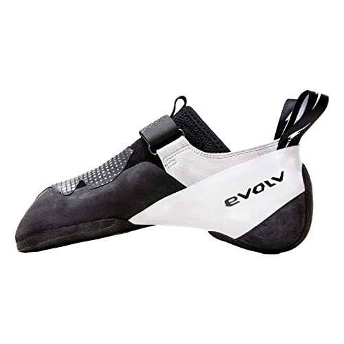 EVOLV Zenist Climbing Shoes - Men's Black/White 12