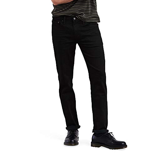 Levi's Men's 511 Slim Fit Jeans (Also Available in Big & Tall), Black 3D Washed, 42W x 30L