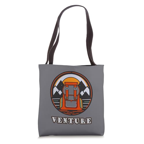 Wanderlust Wilderness Graphics Trailblazer Backpack Emblem Tote Bag