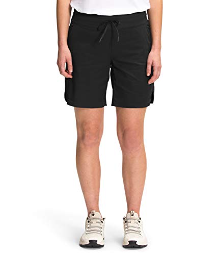 THE NORTH FACE Women's Aphrodite Motion Bermuda Short, TNF Black, Large