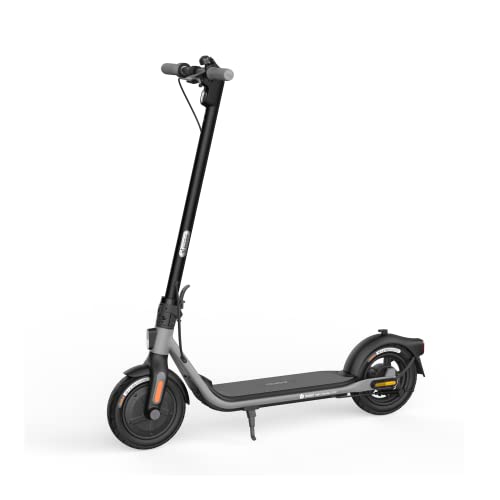Segway Ninebot D18W Electric KickScooter- 250W Motor, 11.2 Miles Range & 15.5MPH, w/t 10' Pneumatic Tires, Dual Brakes, Commuting Electric Scooter, UL-2272 Certified
