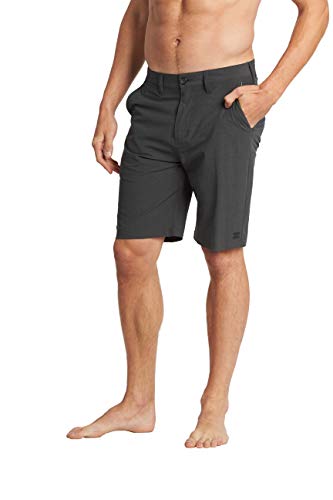 Billabong mens Classic 4-way Stretch Quick Dry Hybrid Short, 21 Inch Outseam Casual Shorts, Asphalt, 33 US