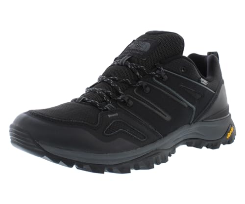 THE NORTH FACE Men's Hedgehog Fastpack II Waterproof Hiking Shoes, TNF Black/Dark Shadow Grey (New), 10.5