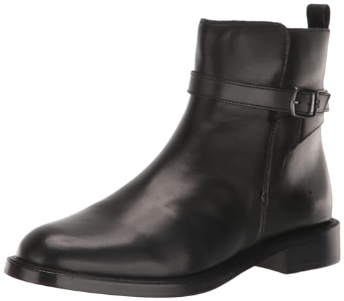 Sam Edelman Women's Nolynn Ankle Boot, Black Leather, 9