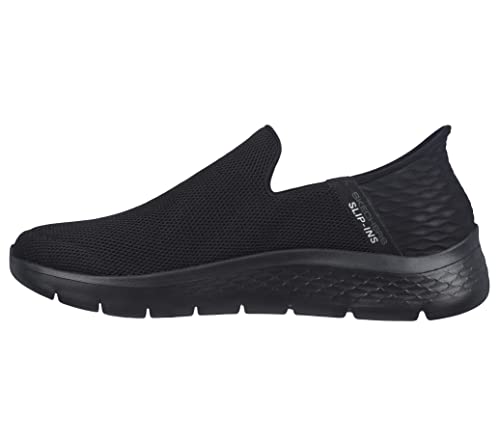 Skechers Men's Gowalk Flex Hands Free Slip-ins Athletic Slip-on Casual Walking Shoes Sneaker, Black, 12