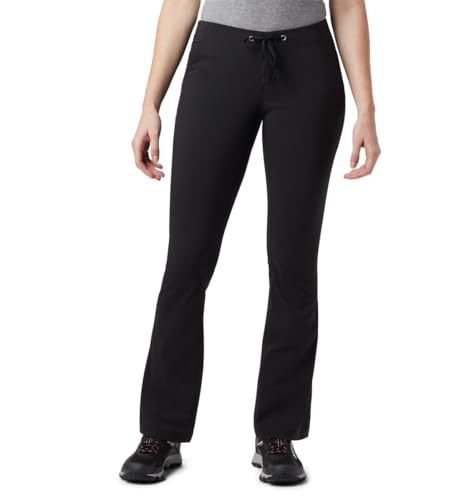 Columbia Women's Anytime Outdoor Boot Cut Pant, Black, 8