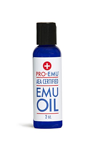 PRO EMU OIL (2 oz) All Natural Emu Oil - AEA Certified - Made In USA - Best All Natural Oil for Face, Skin, Hair and Nails.