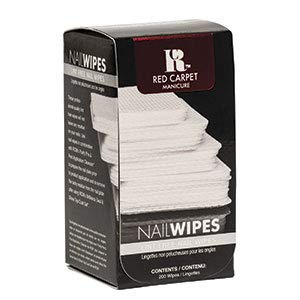 RC Red Carpet Manicure Nail Wipes, Lint Free Nail Wipes, 200 ct.