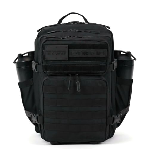WOLFpak 35L Backpack (NightShade Edition) The Original Backpack. Tactical Bags For The Gym and Travel Bag.