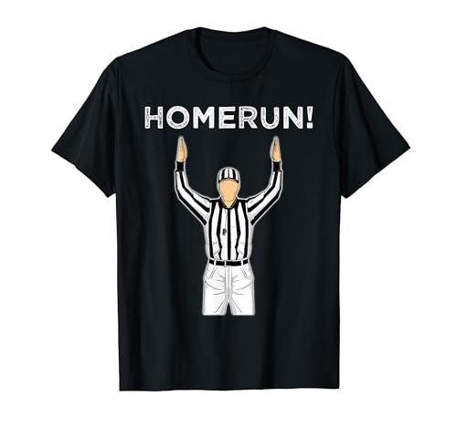 Funny HomeRun T-shirt Baseball Football Mash Up T-Shirt