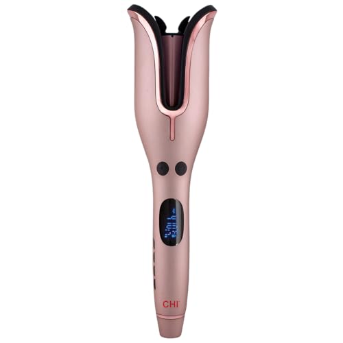 CHI Spin N Curl Special Edition Rose Gold Hair Curler 1'. Ideal for Shoulder-Length Hair between 6-16” inches.