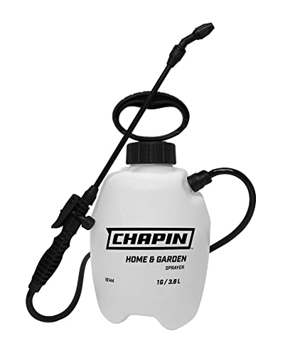 Chapin International 16144 1 Gallon Multipurpose Sprayer for Lawn, Home and Garden,Translucent White