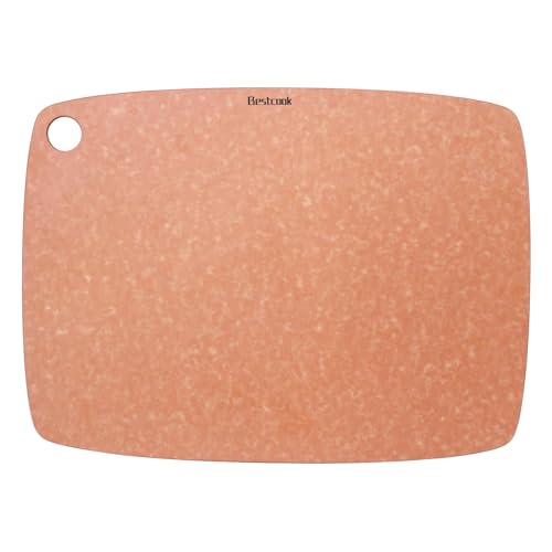 Wood Fiber Cutting Board for Kitchen, High Density Non-Porous Wooden Chopping Board, BPA Free, Dishwasher Safe, Knife Friendly, Eco-friendly, Reversible for Cutting Meat Bread Fruit, Wooden