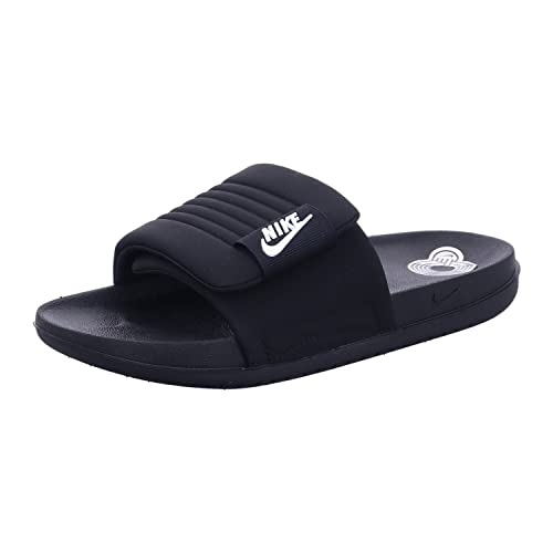 Nike OFFCOURT ADJUST SLIDE, BLACK/WHITE-BLACK, 12 UK (13 US)