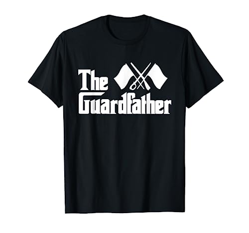 The Guardfather - Colorguard Marching Band Flag Tossing T-Shirt
