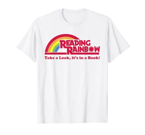 Reading Retro Vintage Rainbow Librarian Teacher Appreciation T-Shirt