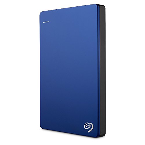 Seagate Backup Plus Slim 2TB External Hard Drive Portable HDD – Blue USB 3.0 for PC Laptop and Mac, 2 Months Adobe CC Photography (STDR2000102)