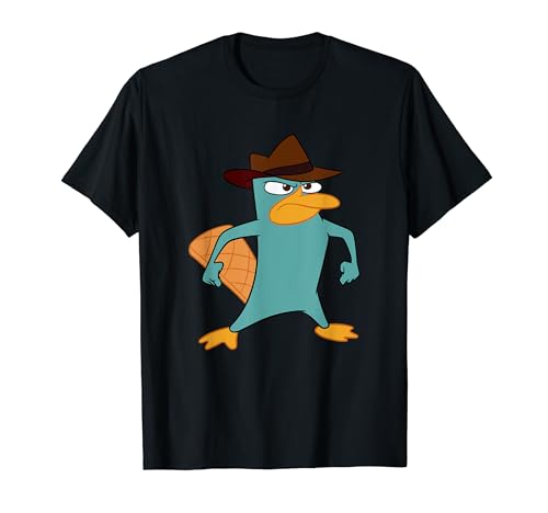 Disney Phineas And Ferb Perry The Platypus Brave Stance T-Shirt