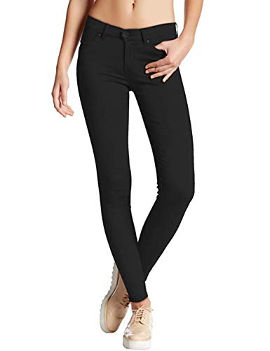 Hybrid & Company Womens Hyper Ultra Stretch Comfy Skinny Leg Work Casual Pants P44876SK BLACK M