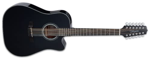 Takamine GD30CE-12 12-String Dreadnought Acoustic-Electric Black