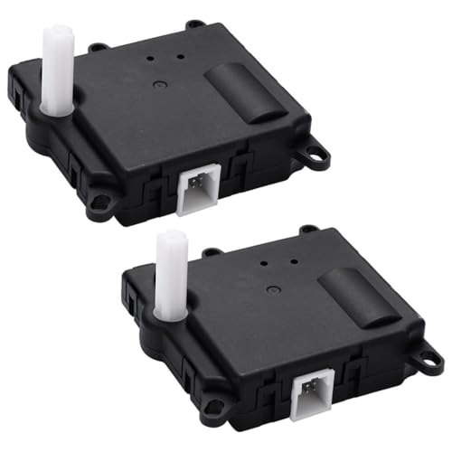 WBAXKZI2pcs Auxiliary Blend Door Temperature Actuator Main Mode Side Metal and Plastic Black with 8 Pins 2L2H-19E616-AA E82690501CP 604-213, Fast delivery,excellent service