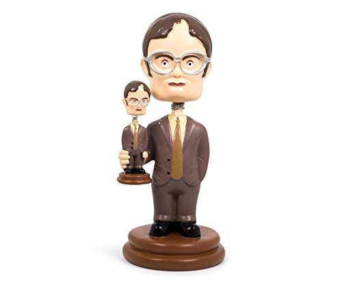 Surreal Entertainment The Office Double Dwight Bobblehead Collectible Figure | 5 Inches Tall