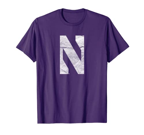 Northwestern University Wildcats Distressed Primary T-Shirt
