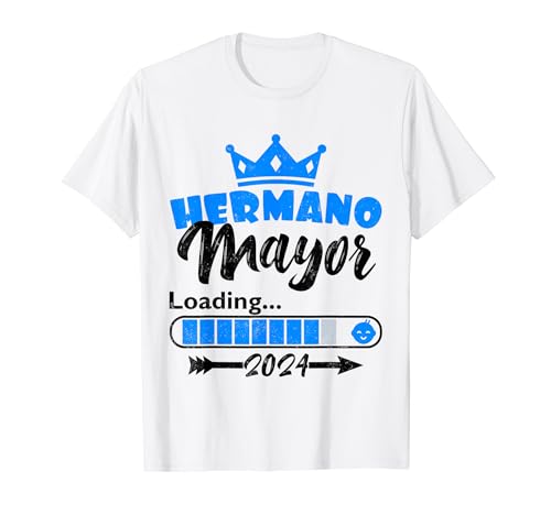 SPANISH Older Sibling, Hermano Mayor Toddler 2024 Loading T-Shirt