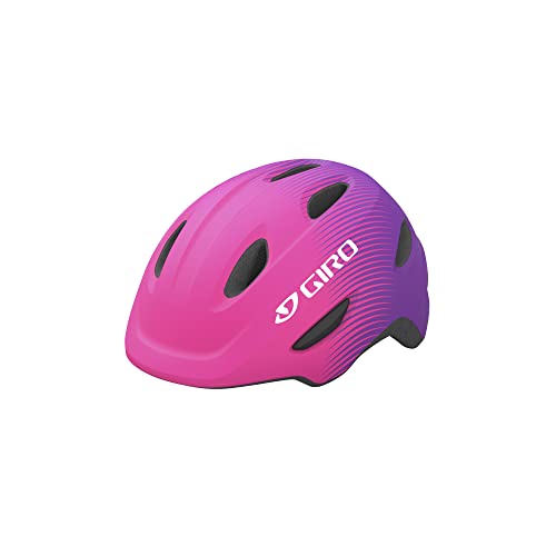 Giro Scamp MIPS Youth Recreational Cycling Helmet - Matte Bright Pink/Purple Fade, Small (49-53 cm)