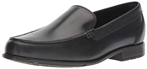 Rockport mens Classic Lite Venetian loafers shoes, Black, 10 M US