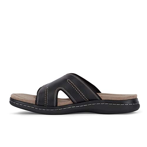 Dockers Men's Sunland Slide Sandal, Black, 11 M US