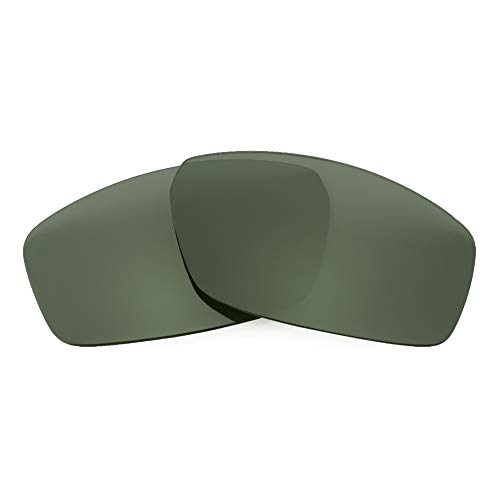 Revant Replacement Lenses Compatible With Spy Optic Dirty Mo 61mm, Polarized, Gray Green