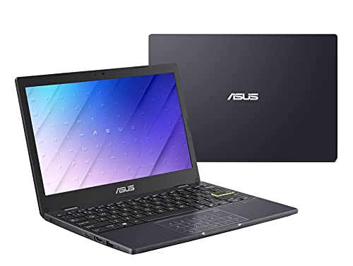 ASUS Notebook E210 11.6” Ultra Thin, Intel Celeron N4020 Processor, 4GB RAM, 64GB eMMC Storage, Windows 10 Home in S Mode with One Year of Office 365 Personal, E210MA-DB02,Star Black