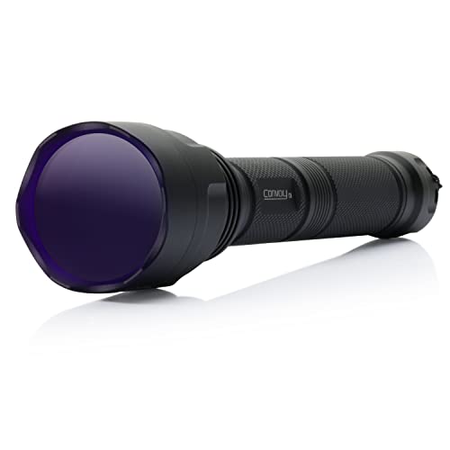 Convoy C8 365nm UV LED Flashlight with Patented Glass Filter