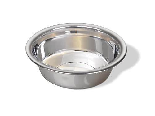 Van Ness 64-Ounce Lightweight Dish, Large, Stainless Steel