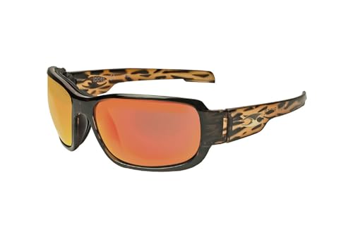 ICICLES Ladyrider Polarized Orange Lens Sunglasses with Tortoise Frame