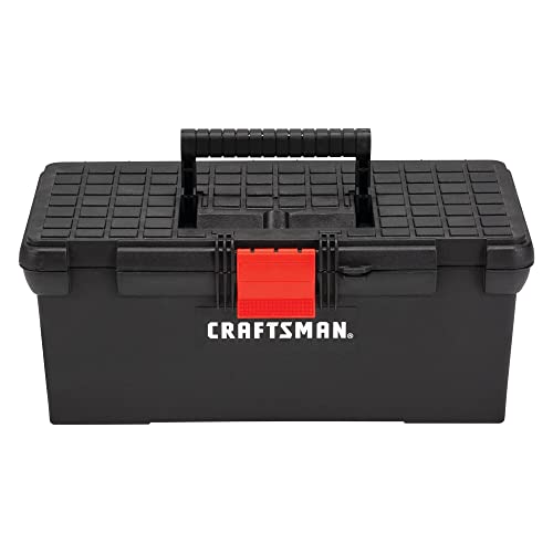 CRAFTSMAN Tool Box, Tool Storage, Lockable, Black, 16 Inch (CMST16005)