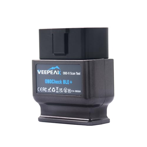 Veepeak OBDCheck BLE+ Bluetooth 4.0 OBD II Scanner for iOS & Android, Car Diagnostic Code Reader Scan Tool for Universal OBDII/EOBD Vehicles