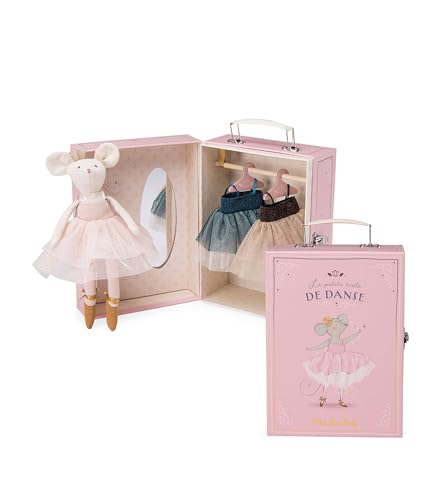 Moulin Roty - The Little Dance School Ballerina Wardrobe and Doll