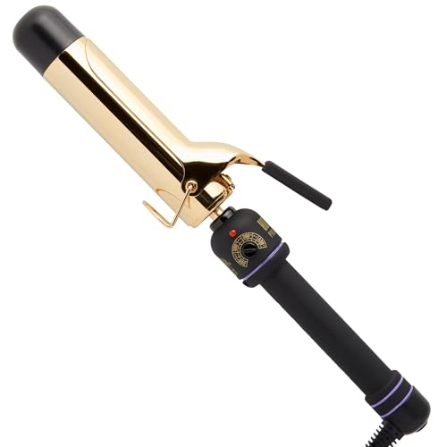 Hot Tools Pro Artist 24K Gold Curling Iron | Long Lasting, Defined Curls (1-1/2 in)