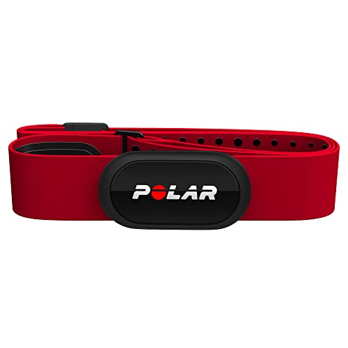 Polar H10 Heart Rate Monitor – ANT + , Bluetooth - Waterproof HR Sensor with Chest Strap - Built-in memory, Software updates - Works with Fitness apps, Cycling computers, Sports and Smart watches