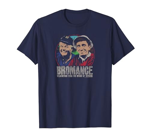 Gilligan's Island Gilligan & Skipper Stormy Bromance T-Shirt