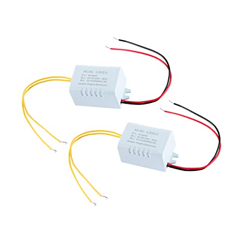 EC Buying AC DC Power Adapter, AC- DC Power Module 12V 250mA Switching Power Module Input AC 110-240V Output DC 12V 3W, Used in Consumer Electronics, Instrumentation, and Smart Home, Etc. (2PCS)