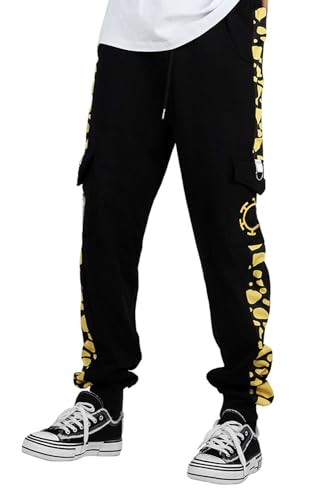 Gonriya Trafalgar Law Sweatpants Joggers Pants Trousers Anime Hip Hop Trousers Cosplay for Adult Unisex