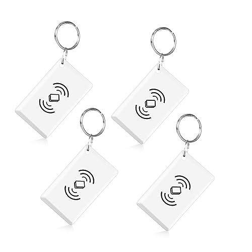 Yamiry Smart Lock Key Fobs, IC Cards (White)
